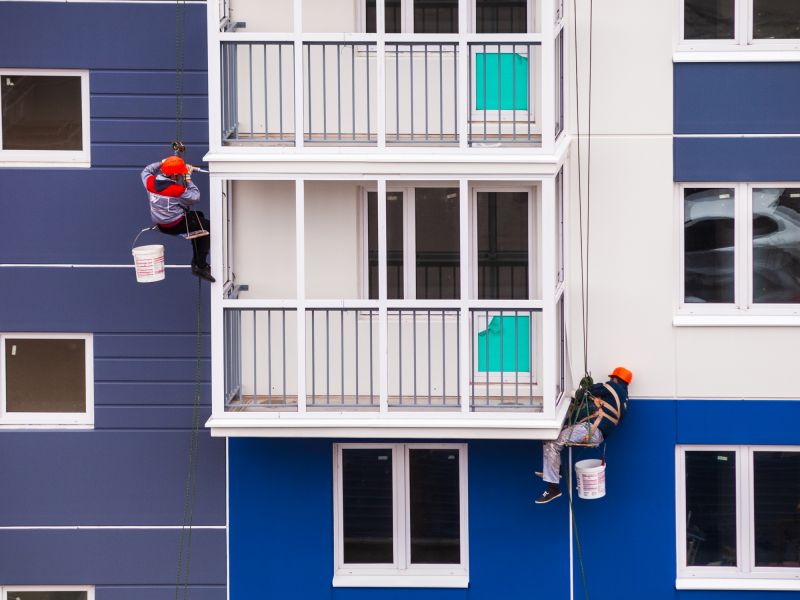 Commercial Painting in Mild Weather